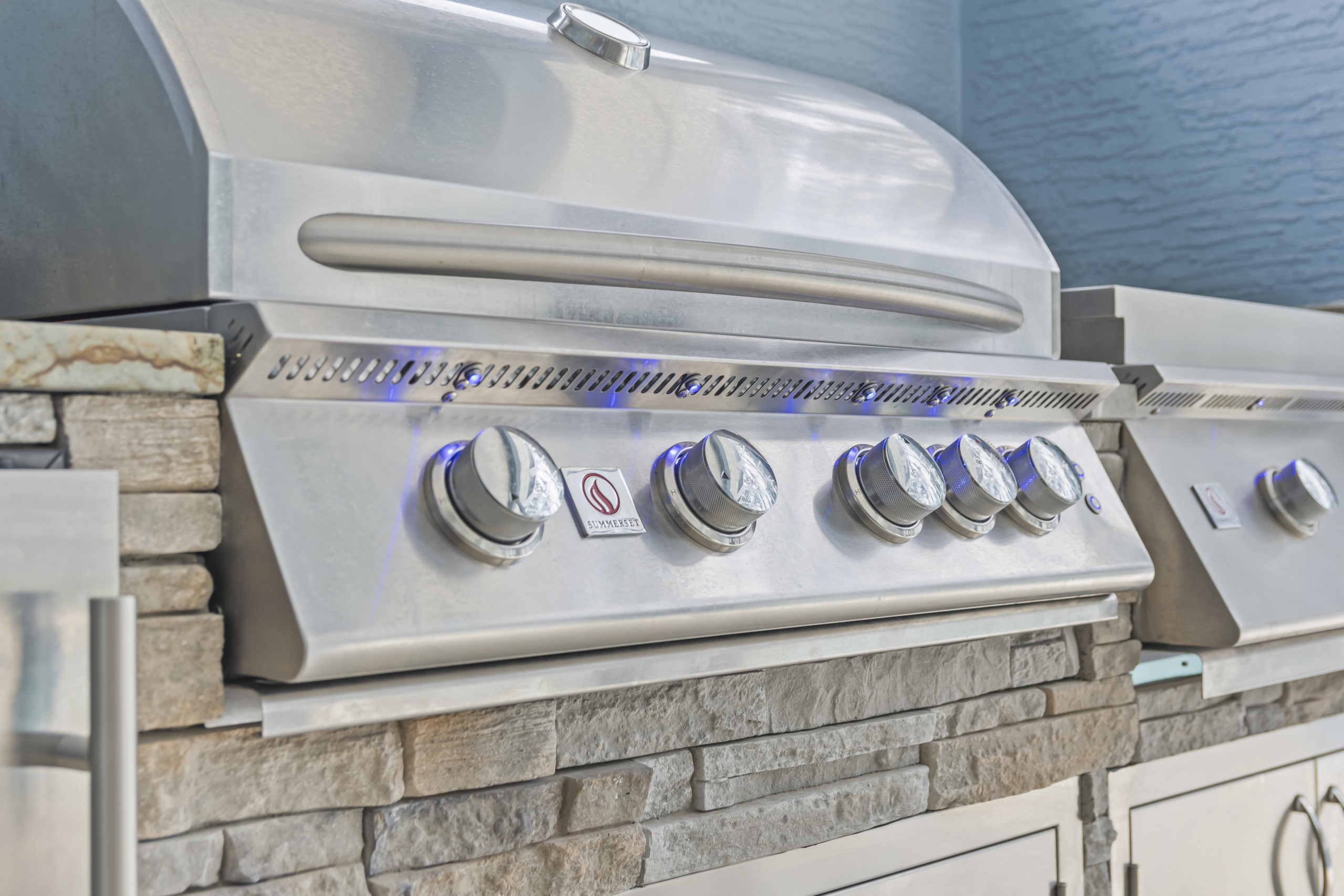 Blue Water Homes Outdoor Kitchen Grill