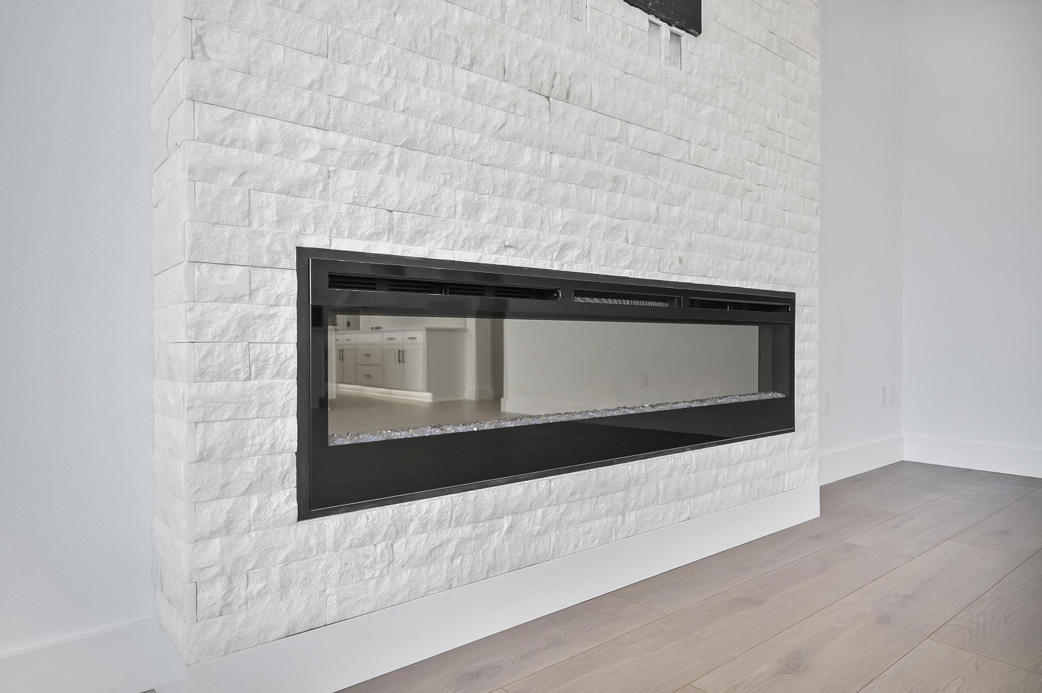 Blue Water Homes FL Seaside Fireplace