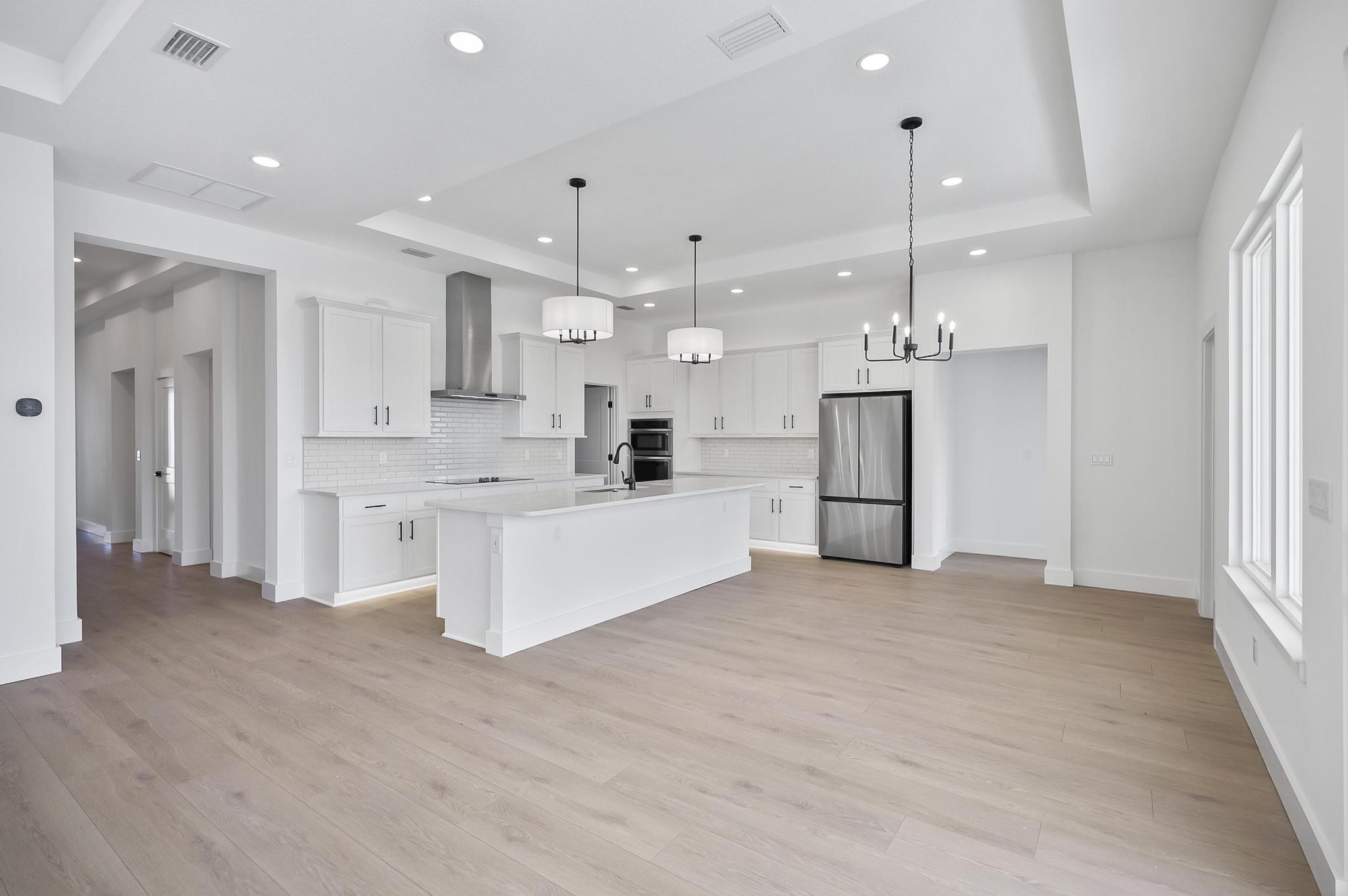 Blue Water Homes FL Seaside Kitchen Front View