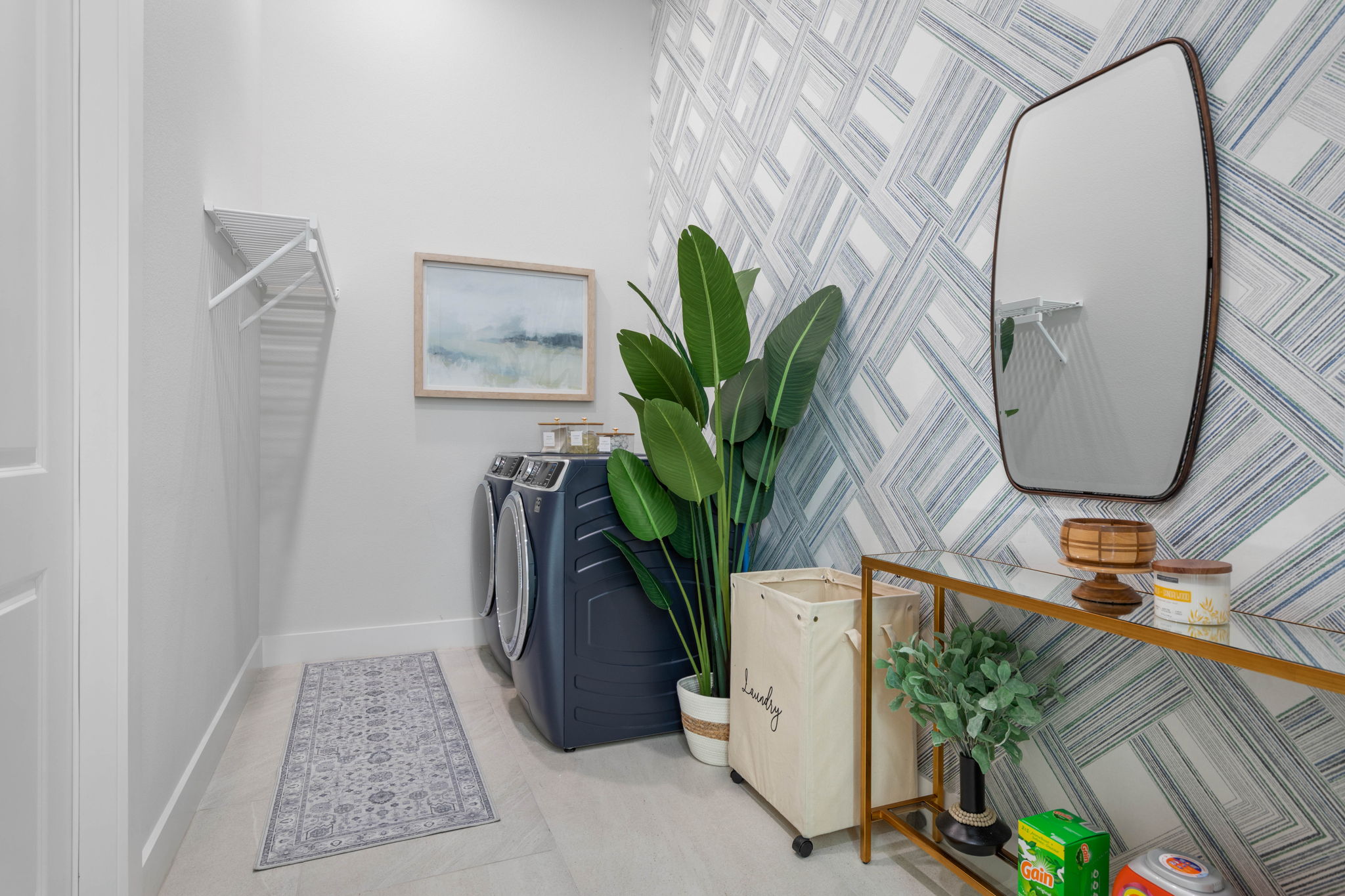 Blue Water Homes Fl Cinnamon Laundry Room